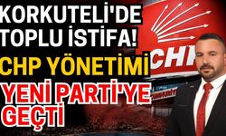 Korkuteli'de toplu istifa! CHP yönetimi Yeni Parti'ye geçti