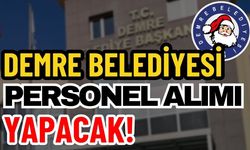 Resmi Gazete'de yayımlandı! Demre Belediyesi personel alımı yapacak!