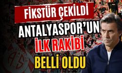 Fikstür çekildi, Antalyaspor’un ilk rakibi belli oldu