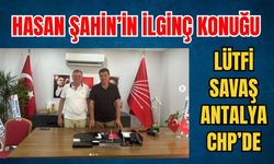 Hatay eski Başkanı Lütfü Savaş’tan CHP’nin yeni İl başkanına ziyaret