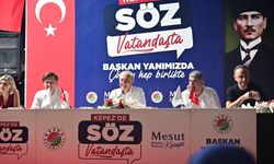Kepez Belediye Başkanı Mesut Kocagöz 5 mahalle ile bir araya geldi