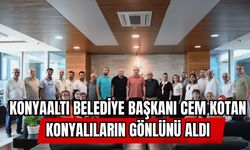 Konyaaltı Belediye Başkanı Kotan Konyalıların gönlünü aldı