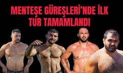 Menteşe Yağlı Güreşleri’nde ilk tur sona erdi… Ünlü başpehlivanlar ikinci turda