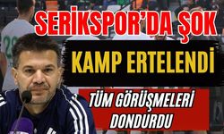 Serikspor’da şok… Kamp ertelendi, tüm görüşmeleri dondurdu