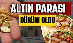 Altın parası dürüm oldu