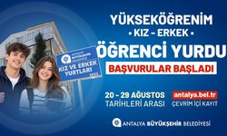 Antalya Büyükşehir Belediyesi öğrencileri evsiz bırakmayacak