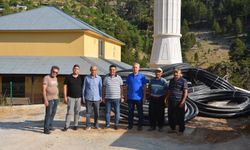 Antalya Büyükşehir Belediyesi’nden boru desteği