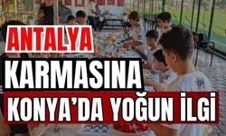 Antalya karmasına Konya’da yoğun ilgi