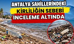 Antalya sahillerindeki kirliliğin sebebi inceleme altında