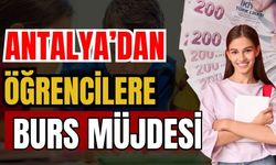 Antalya’dan öğrencilere burs müjdesi
