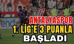 Antalyaspor 1. Lig’e 3 puanla başladı: 4-3