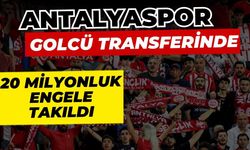Antalyaspor golcü transferinde 20 milyonluk engele takıldı