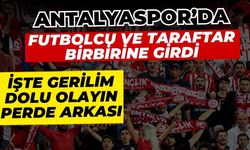 Antalyaspor’da futbolcu ve taraftar birbirine girdi! İşte gerilim dolu olayın perde arkası