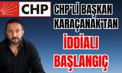 CHP Muratpaşa İlçe Başkanı Orhan Karaçanak’tan iddialı başlangıç