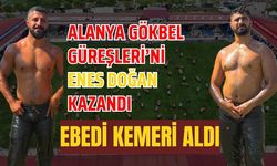 Gökbel Yağlı Güreşleri’ni Enes Doğan kazandı. Enes Doğan ebedi kemerin sahibi oldu