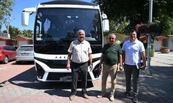 Kemer Belediyesi sporculara yeni otobüs aldı