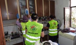 Kepez Belediyesi önce temizledi sonra yeniledi