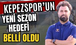 Kepezspor’un yeni sezon hedefi belli oldu