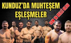 Kunduz'da muhteşem eşleşmeler! Vezirköprü Kunduz’da nefesler tutuldu, son 16 belli oldu