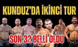 Vezirköprü Kunduz Güreşleri’nde ikinci tur tamamlandı. İşte tur atlayan 32 başpehlivan