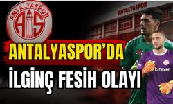 Lisans çıkaramayan Antalyaspor’da ilginç fesih olayı