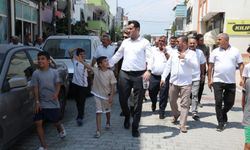 Mersin’de mahallenin pazar yeri talebine ilk adım atıldı