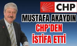 Antalya’da CHP’yi sarsan istifa! Mustafa Akaydın CHP'den istifa etti