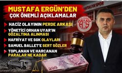 Mustafa Ergün’den çok önemli açıklamalar! Antalyaspor’un merak edilenlerini anlattı