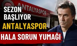Sezon başlıyor, Antalyaspor hala sorun yumağı