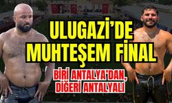 Ulugazi Yağlı Güreşleri'nde muhteşem final... Biri Antalyalı, biri Antalya'dan