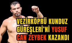 Kunduz Yağlı Güreşleri’ni Antalyalı başpehlivan Yusuf Can Zeybek kazandı
