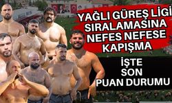 Yağlı Güreş Ligi sıralamasına nefes nefese kapışma… İşte son puan durumu