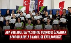 ADA Voleybol’da yaz kursu coşkusu! Özkaynak sporcularıyla 8 ayrı lige katılacaklar