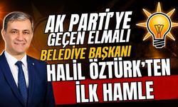Ak Parti’ye geçen Elmalı Belediye Başkanı Halil Öztürk’ten ilk hamle