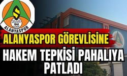 Alanyaspor görevlisine hakem tepkisi pahalıya patladı