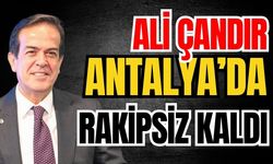 Ali Çandır, ATB’de rakipsiz kaldı