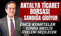 Antalya Ticaret Borsası sandığa gidiyor! Önce komiteler, sonra meclis üyeleri seçilecek