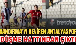 Bandırma’yı deviren Antalyaspor düşme hattından çıktı 1-0