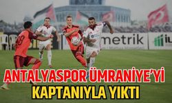 Antalyaspor Ümraniye’yi kaptanıyla yıktı 2-1