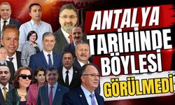 Antalya tarihinde böylesi görülmedi