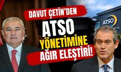 Davut Çetin’den ATSO yönetimine ağır eleştiri: “Esnaf batarken ATSO’daki mevcut veriler bile yanlış”
