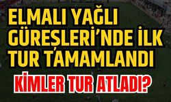 2026 Elmalı Yağlı Güreşleri’nde ilk tur tamamlandı… İşte 2’nci tura kalan başpehlivanlar
