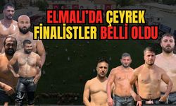 Elmalı’da çeyrek finalistler belli oldu... Enes Doğan kemeri yaktı