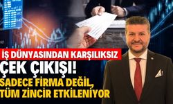 İş dünyasından karşılıksız çek çıkışı! Sadece firma değil, tüm zincir etkileniyor