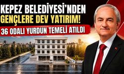 Kepez Belediyesi’nden gençlere dev yatırım! 36 odalı yurdun temeli atıl