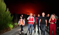 Kepez’de yangın alarmı! 100 personel ve 2 araç sahada