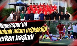 Kepezspor’da teknik adam değişikliği erken başladı