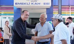 Konyaaltı Belediye Başkanı Cem Kotan emeklilerin derdini dinledi