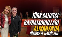 Türk sanatçı Bayramoğulları Türkiye'yi Almanya'da temsil etti
