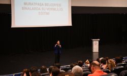 Muratpaşa Belediyesi personeline ‘Mavi Su Seferberliği’ eğitimi